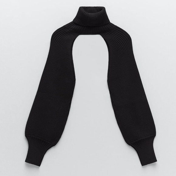 Zara Sweaters Zara Bnwt Knit Arm Warmer Sweater Poshmark